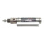 Used Airpel E9D1.0NT2 Pneumatic Cylinder, ø0.366in Bore, 1in Stroke, 100psi, M5 x 0.8