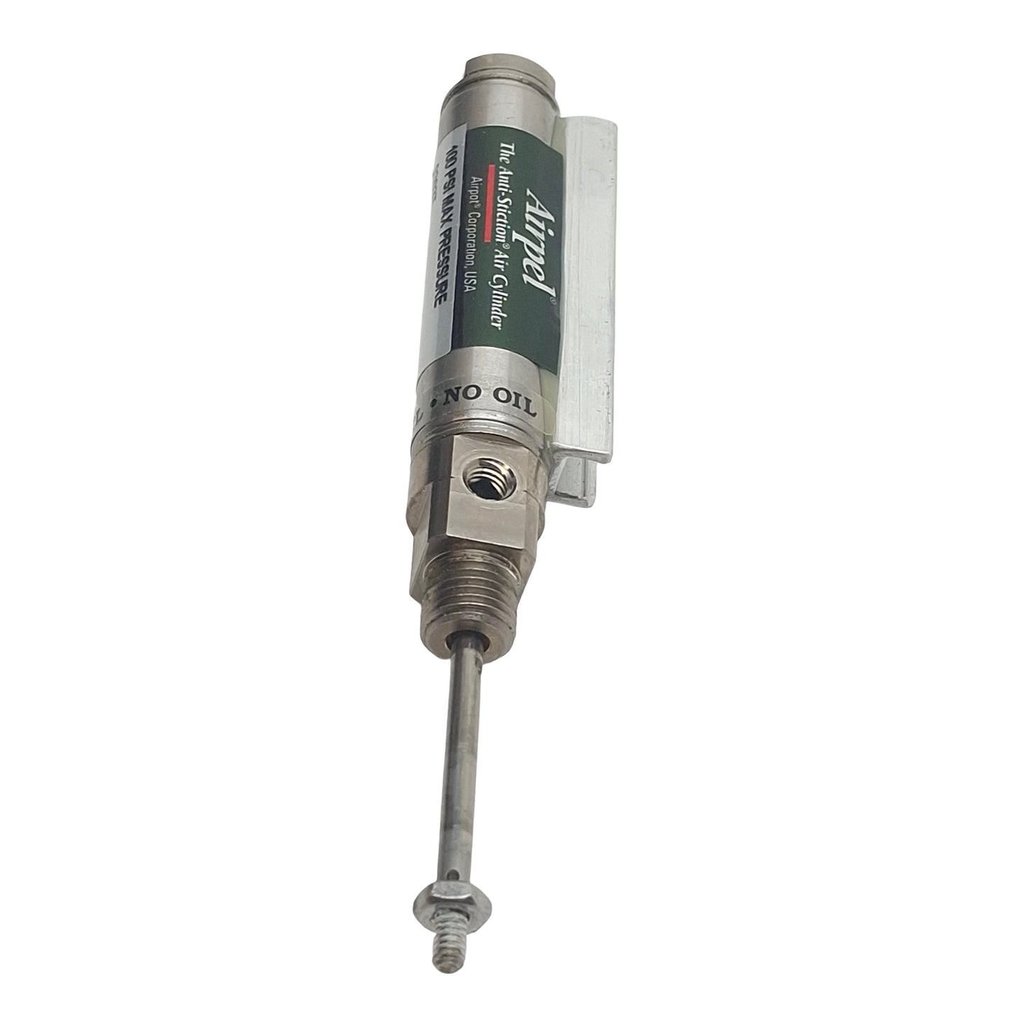 Used Airpel E9D1.0NT2 Pneumatic Cylinder, ø0.366in Bore, 1in Stroke, 100psi, M5 x 0.8