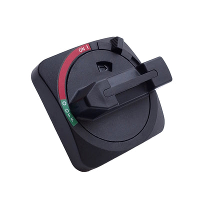 New – Open box Allen Bradley 194R-HS1 Rotary Disconnect Switch Handle, Black, 2-Position, 90°