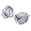 Used Lot of 2 PIC Gauges 103D-158B Pressure Gauges, 1-1/2" Face, 1/8" NPT, 15psi 1bar