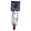 Used Parker F35-02AH Pneumatic Filter 1/4" NPT Port, 150psi Max, 20 Micron Filter