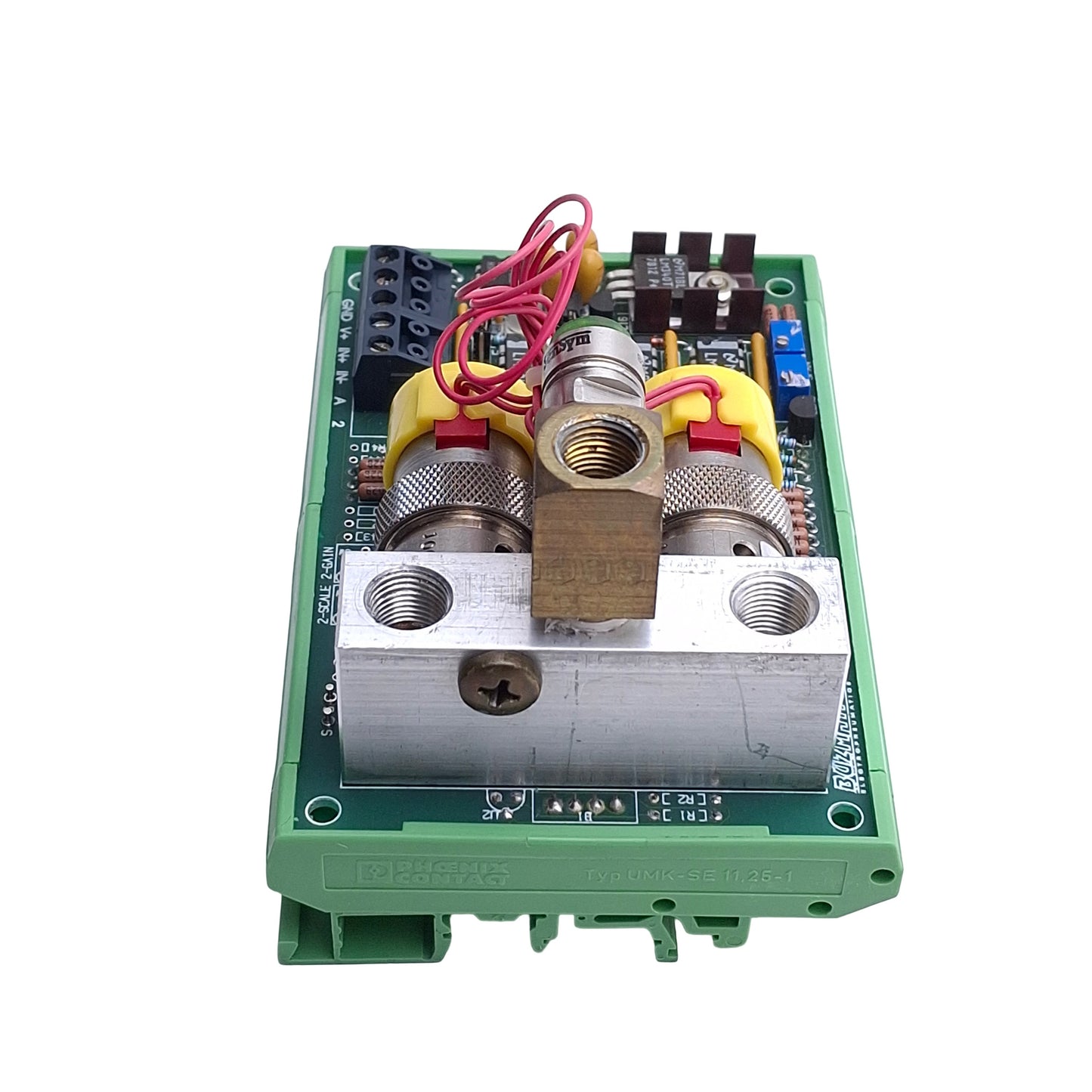 Used Buzmatics BUZJR1M-0E10-0G600-S99 Pressure Transducer Controller, T-3000, Marsh