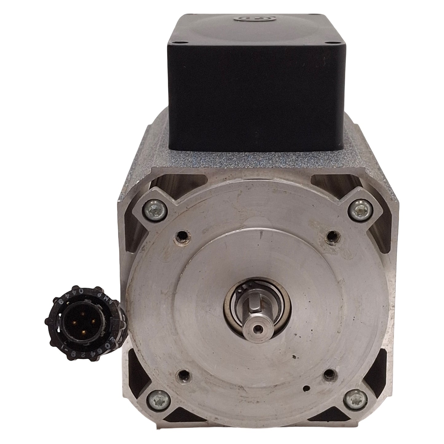 Used Groschopp AC9060NV-RA4080M AC Motor 107W 3Ø 230VAC 1608rpm ø1/2" & ø7/16" Shafts