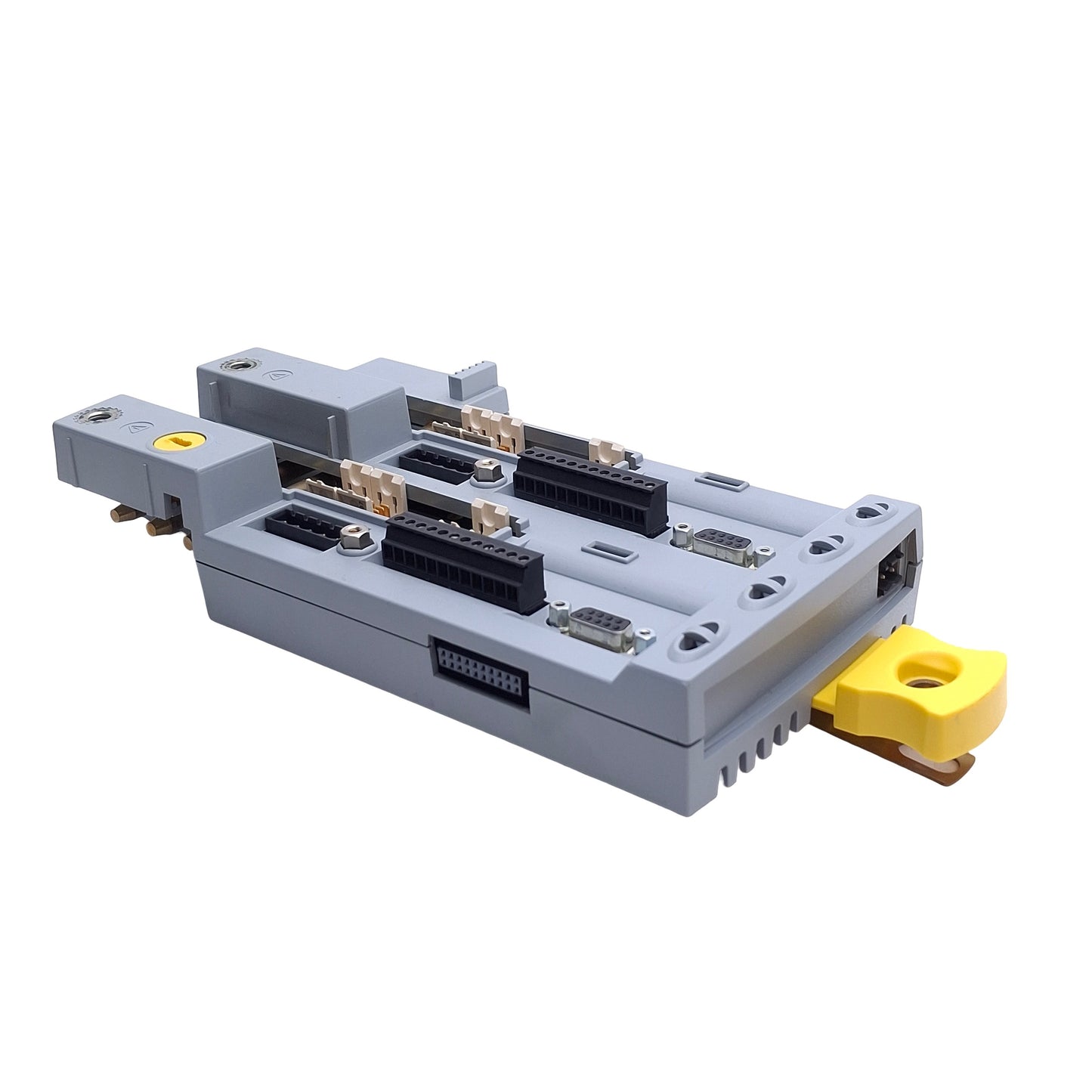 Used Parker D2 PLC Docking Station, 2 Slots for Drives, DIN Rail Mounting