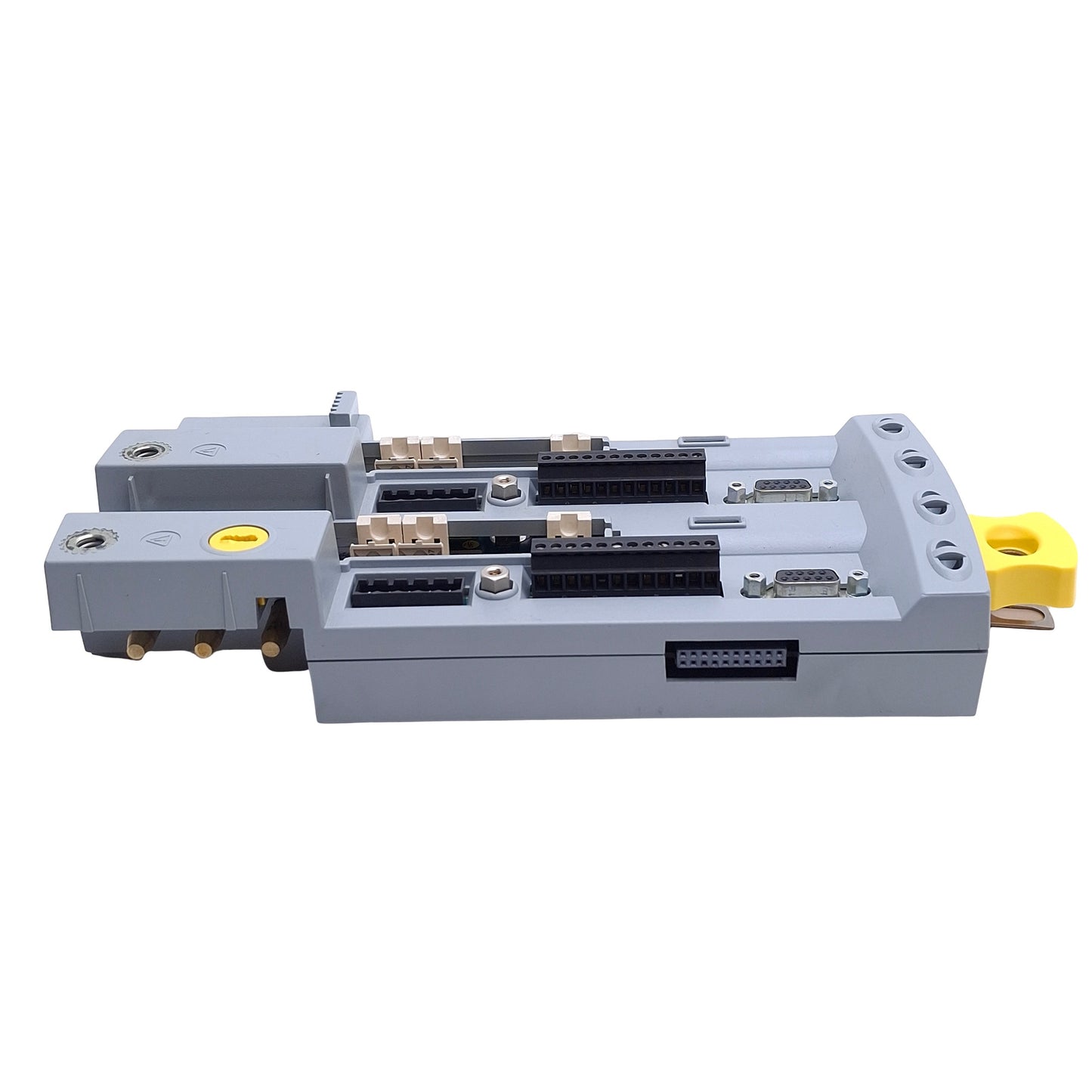 Used Parker D2 PLC Docking Station, 2 Slots for Drives, DIN Rail Mounting