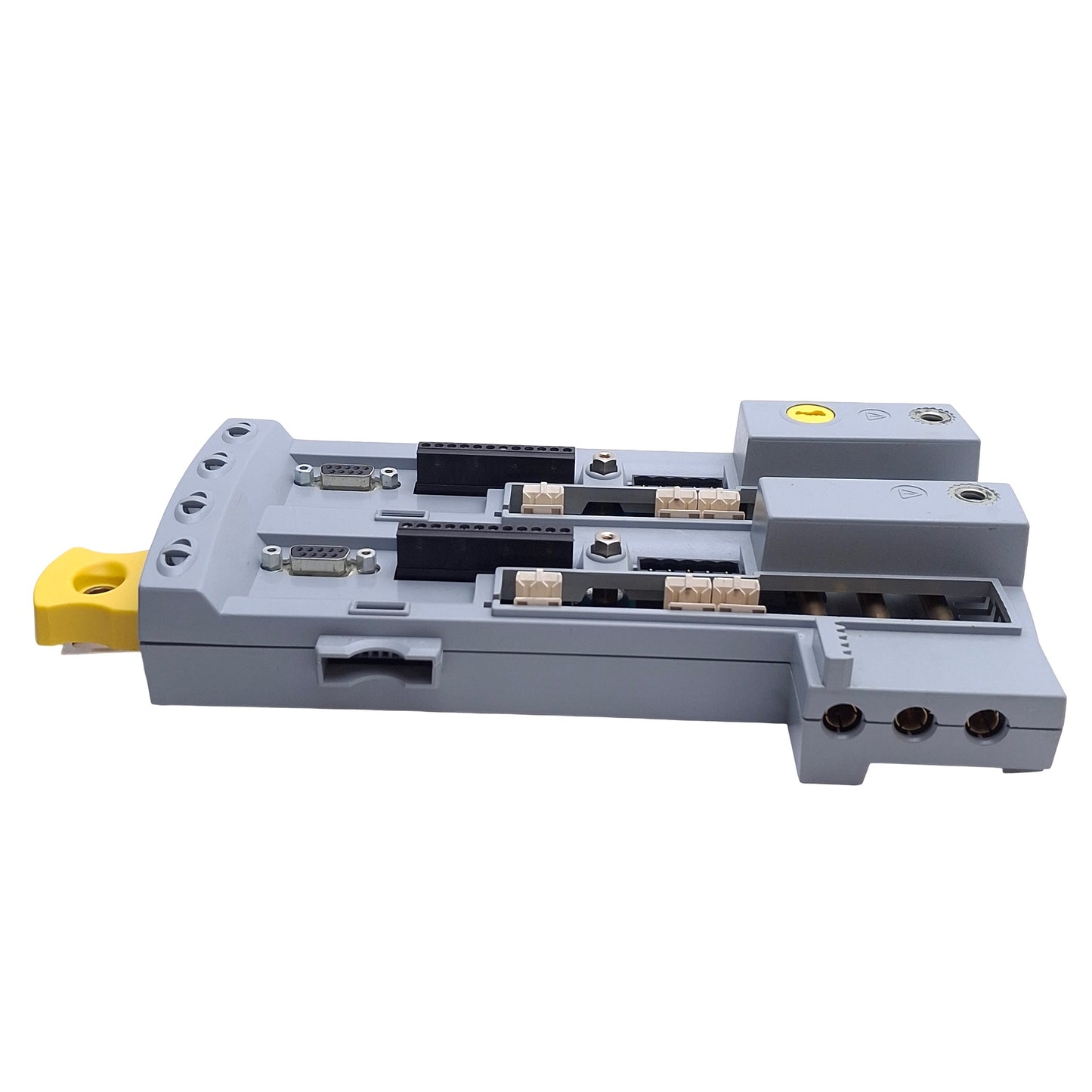 Used Parker D2 PLC Docking Station, 2 Slots for Drives, DIN Rail Mounting