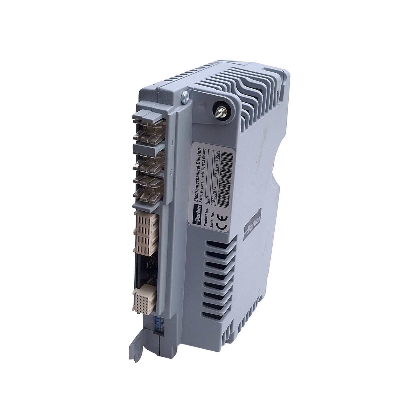 Used Parker L50 Stepper Drive, Supply: 36-55VAC 48-75VDC, 200kHz at 4000 steps/rev
