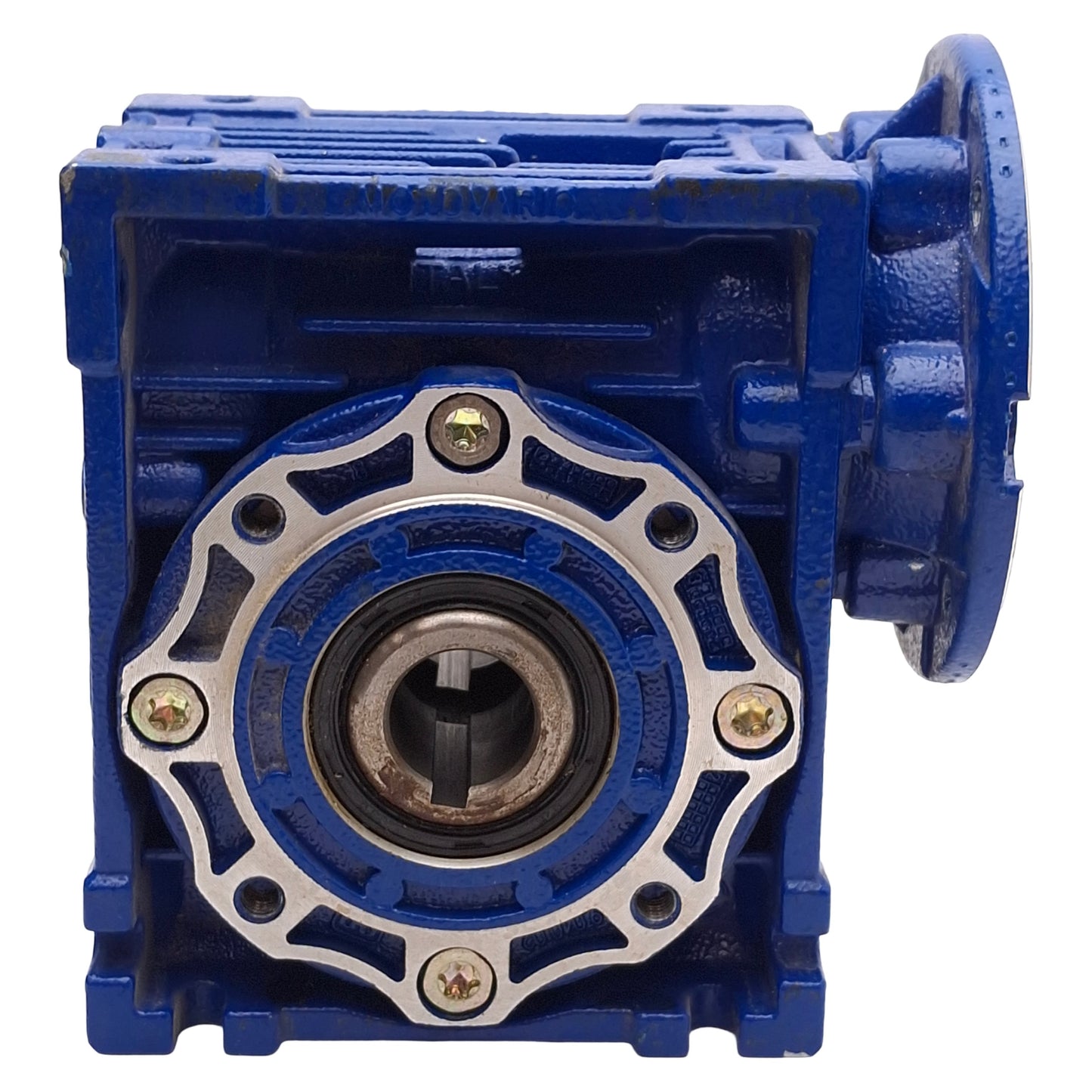 Used Motovario NMRV040-80 Worm Gear Speed Reducer, 80:1, ø11mm & ø3/4in Bores