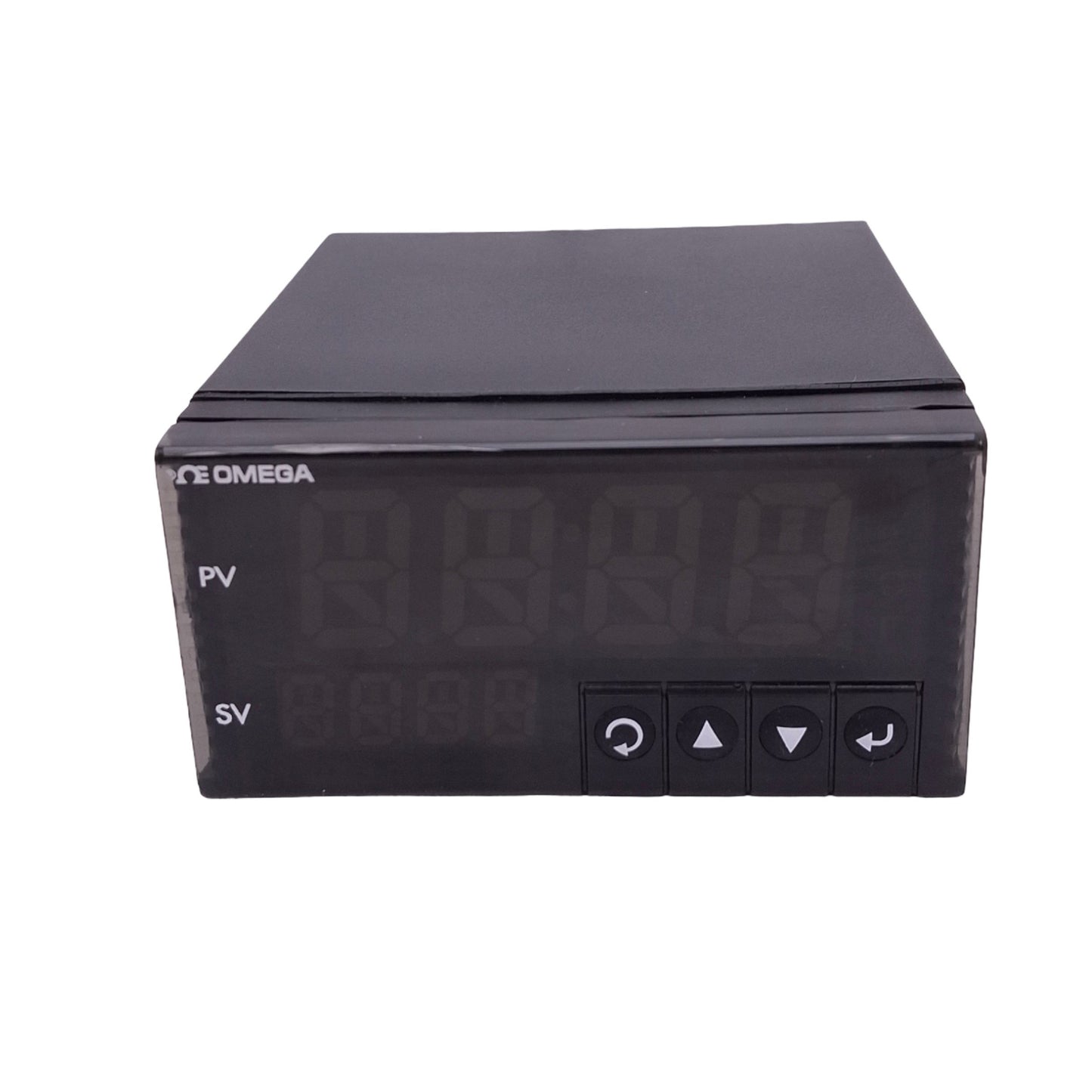 Used Omega CNi8DH33-C4EIT-DC Temperature Controller, 20-36VDC, 1/8 DIN
