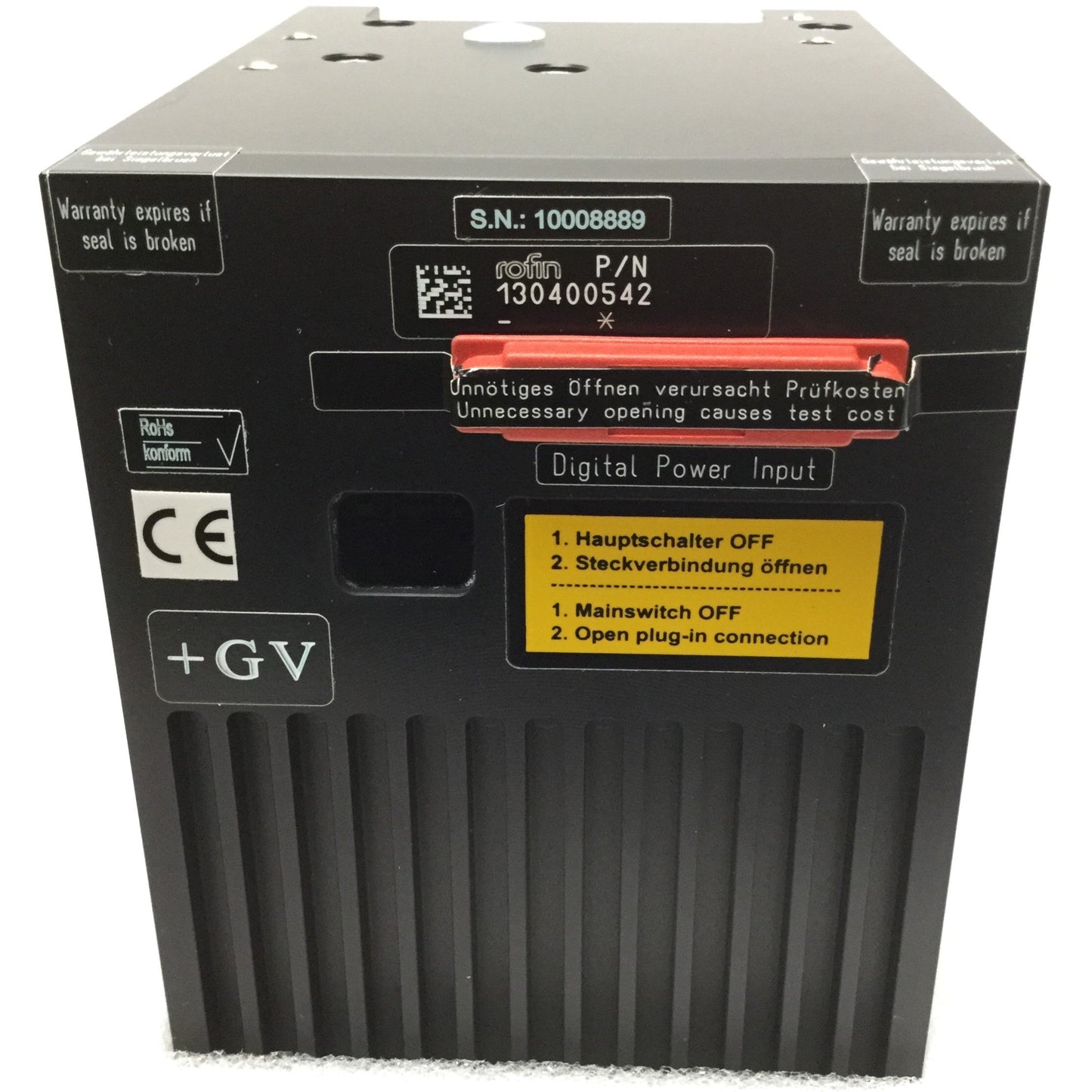 New – Open box Rofin 625-130400542 R10-3 PowerLine-E Air Marking Laser Galvo Scan Head, 1064nm