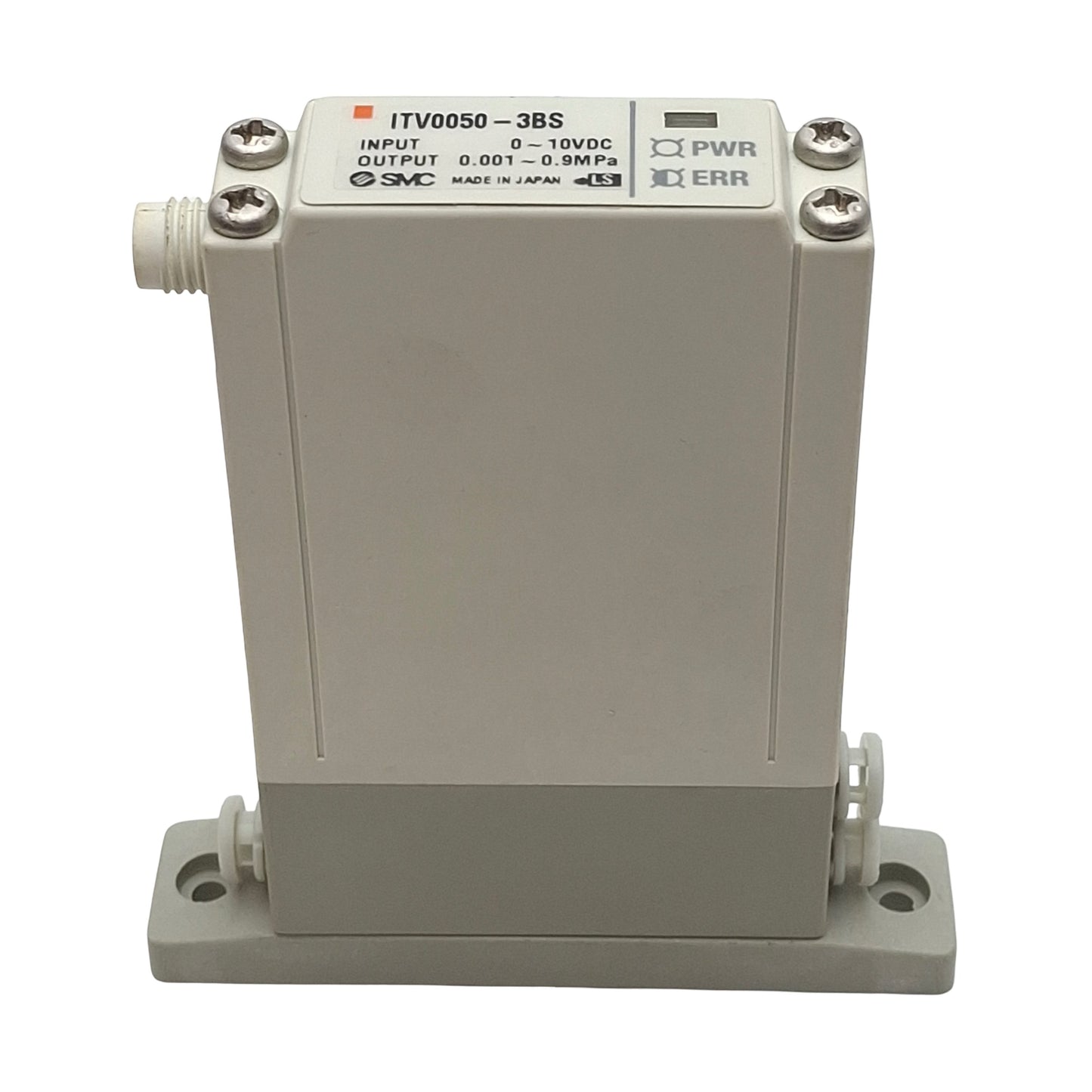 New SMC ITV0050-3BS Electro-Pneumatic Regulator, 0-10VDC, 0.001-0.9MPa, 4-Pin M8