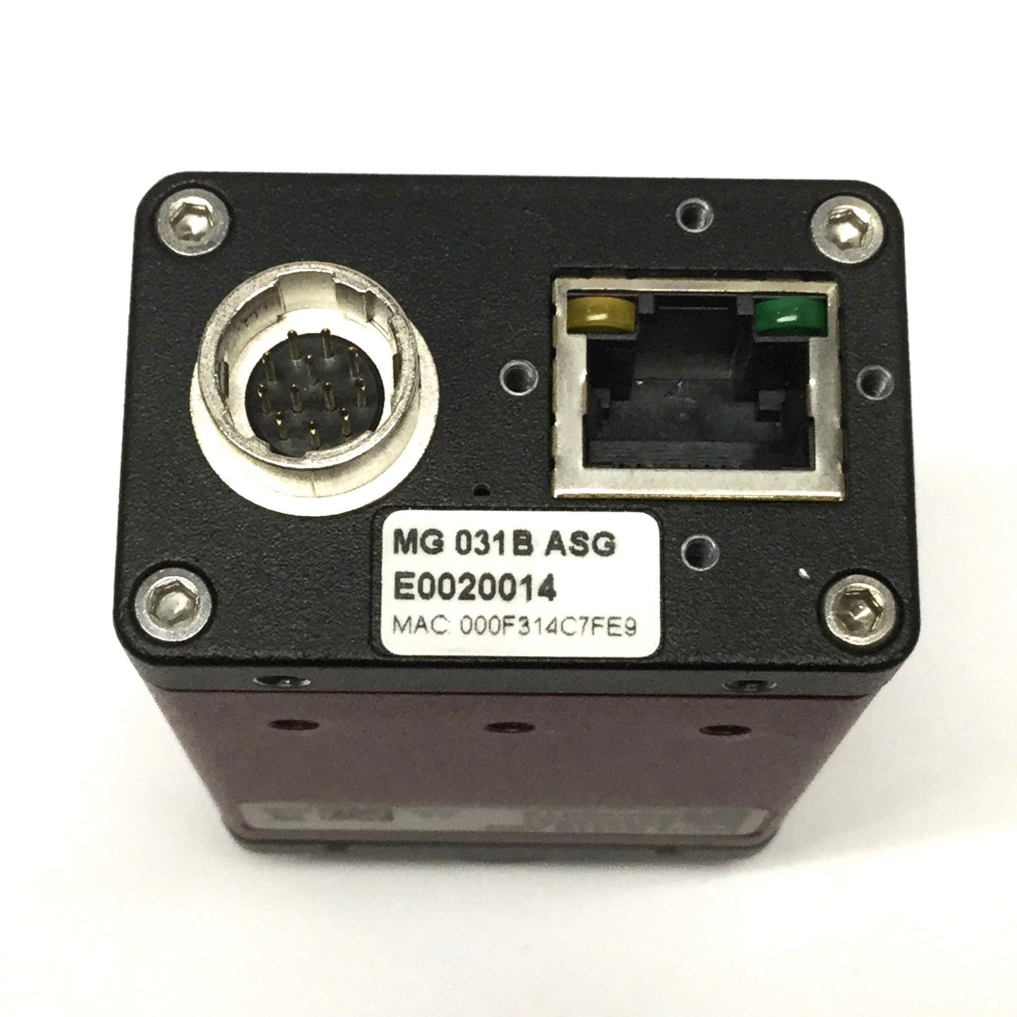 Used Allied Manta G-031B ASG GigE Monochrome Machine Vision Camera 1/4" CCD 656 x 492