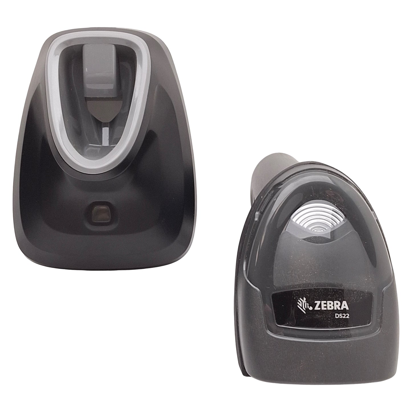 Used Zebra DS2278-SR00007ZZWW Barcode Scanner w/ Cradle, 1D/2D Codes, Wireless