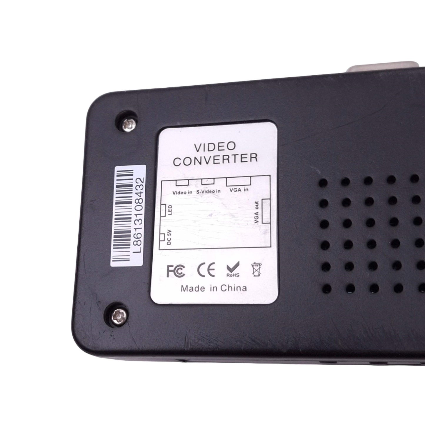 Used Monoprice FLY7503-AV Video Converter, RCA S-Video VGA Input, VGA Output