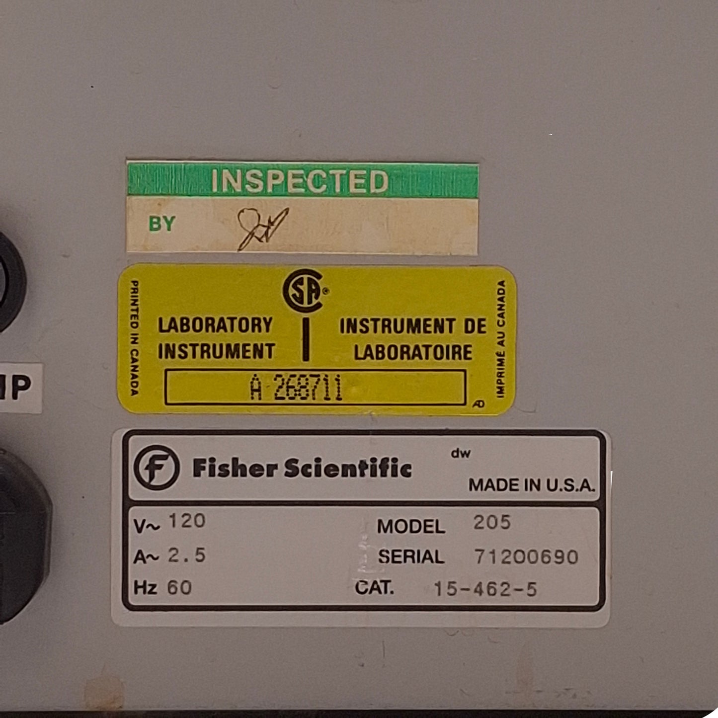 Used Fisher Scientific 205 Isotemp Digital Water Bath 5L Capacity, 120VAC, 100°C Max