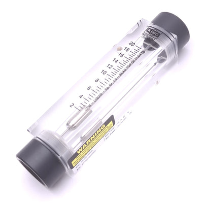 New King Instrument 7510216A06 Flowmeter, 2-20Gpm Range, 1in NPT, 125psi Max
