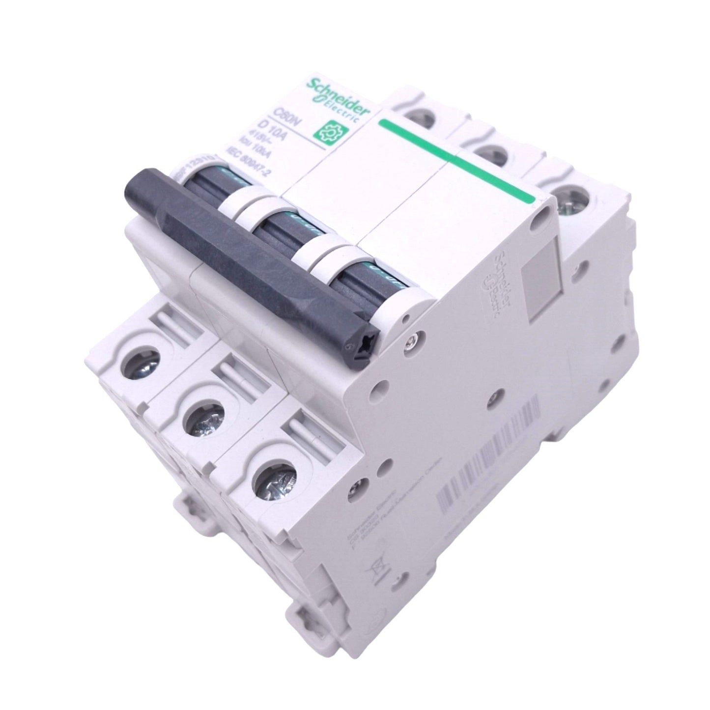 New – Open box Schneider Electric M9F12310 Circuit Breaker, 3-Pole 10A, 415VAC Max, DIN Rail