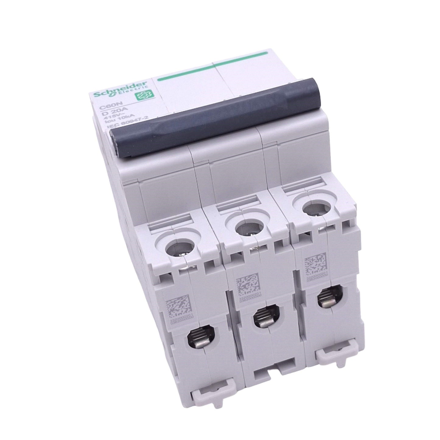 New – Open box Schneider Electric M9F12320 Circuit Breaker, 3-Pole 20A, 415VAC Max, DIN Rail