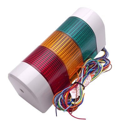 New Patlite WME-302AFB-RYG Light Tower, 3-Tier Red Amber Green, 80.2mm, 24VAC/DC