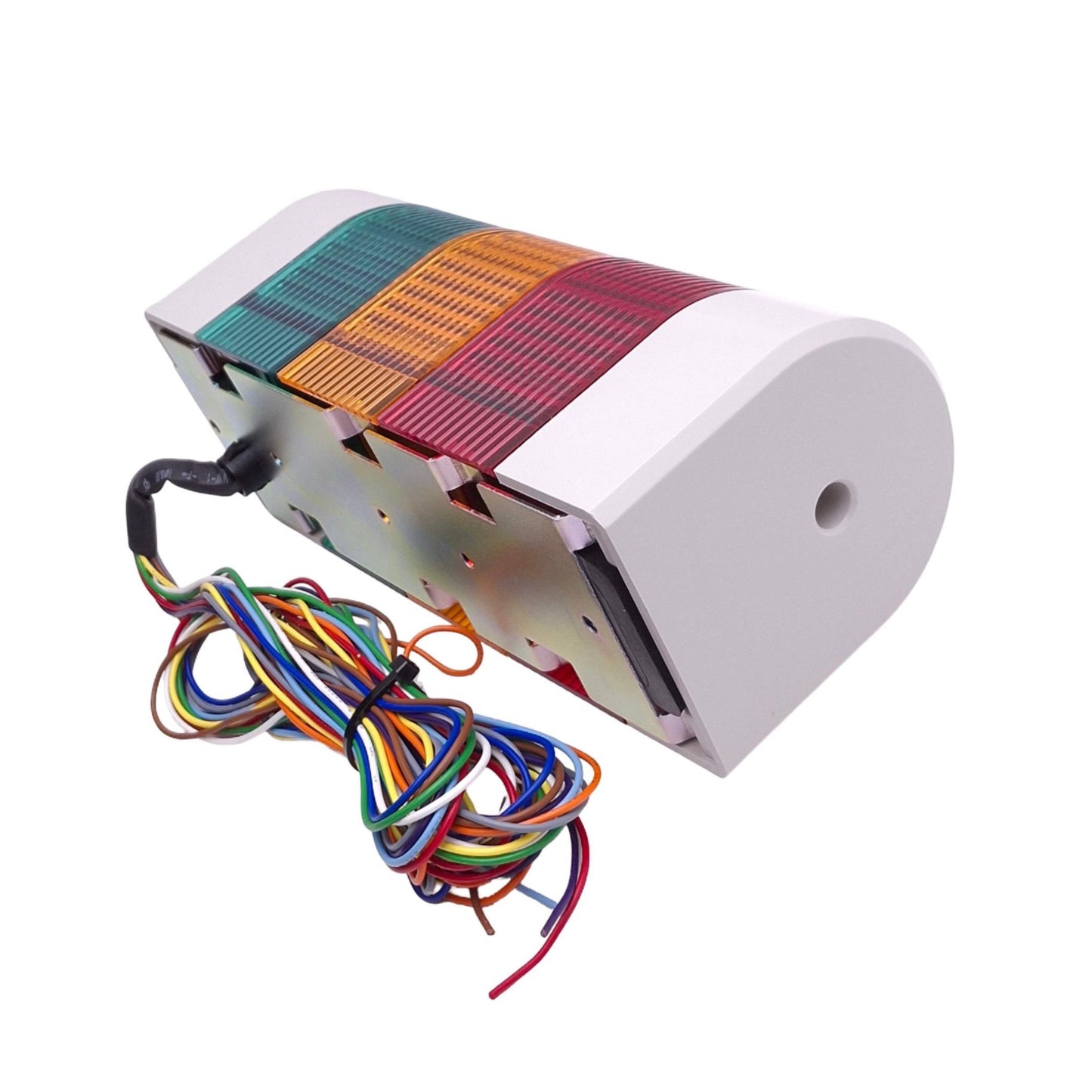 New Patlite WME-302AFB-RYG Light Tower, 3-Tier Red Amber Green, 80.2mm, 24VAC/DC