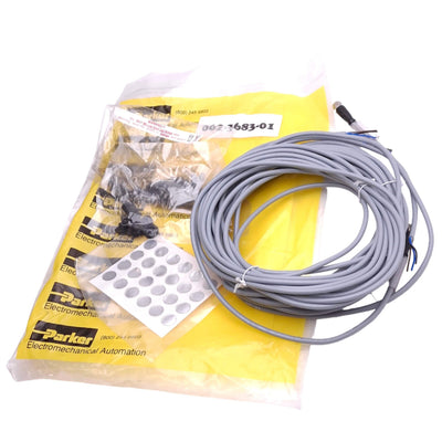 New Parker 002-3683-01 Kit for 404XR Positioner, 3x M8 3-Pin Cables w/ Screws
