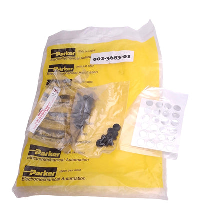 New Parker 002-3683-01 Kit for 404XR Positioner, 3x M8 3-Pin Cables w/ Screws