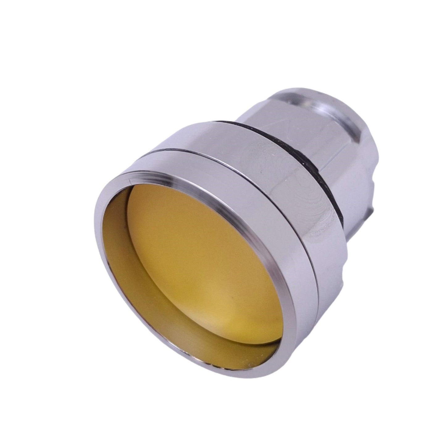 New Schneider Electric ZB4BA56 Harmony Yellow Push Button Head, ø22mm, Recessed