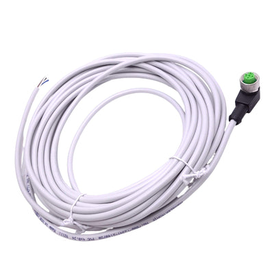New Murr Elektronik 7000-12341-2140750 Cordset, M12 5-Pin Female 90°, 7.5m Length