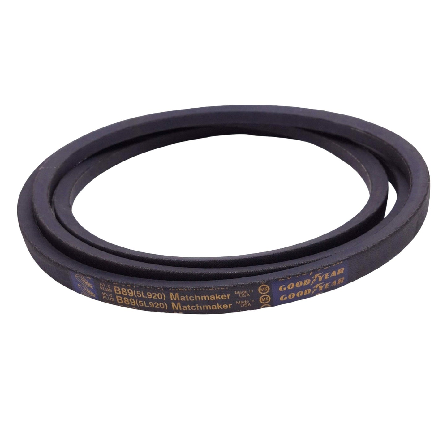 New Goodyear B89-HY-T 5L920 Wrapped V-Belt, 92" x 0.66", 89" Inner Length