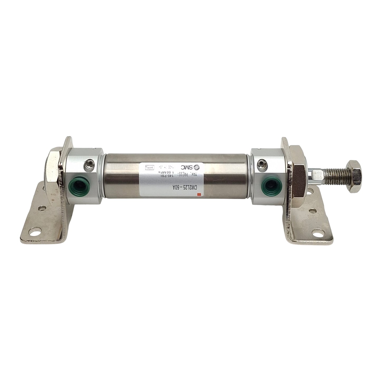 New – Open box SMC CM2L25-60A Pneumatic Cylinder, ø25mm Bore, 60mm Stroke, 145psi, Rc1/8