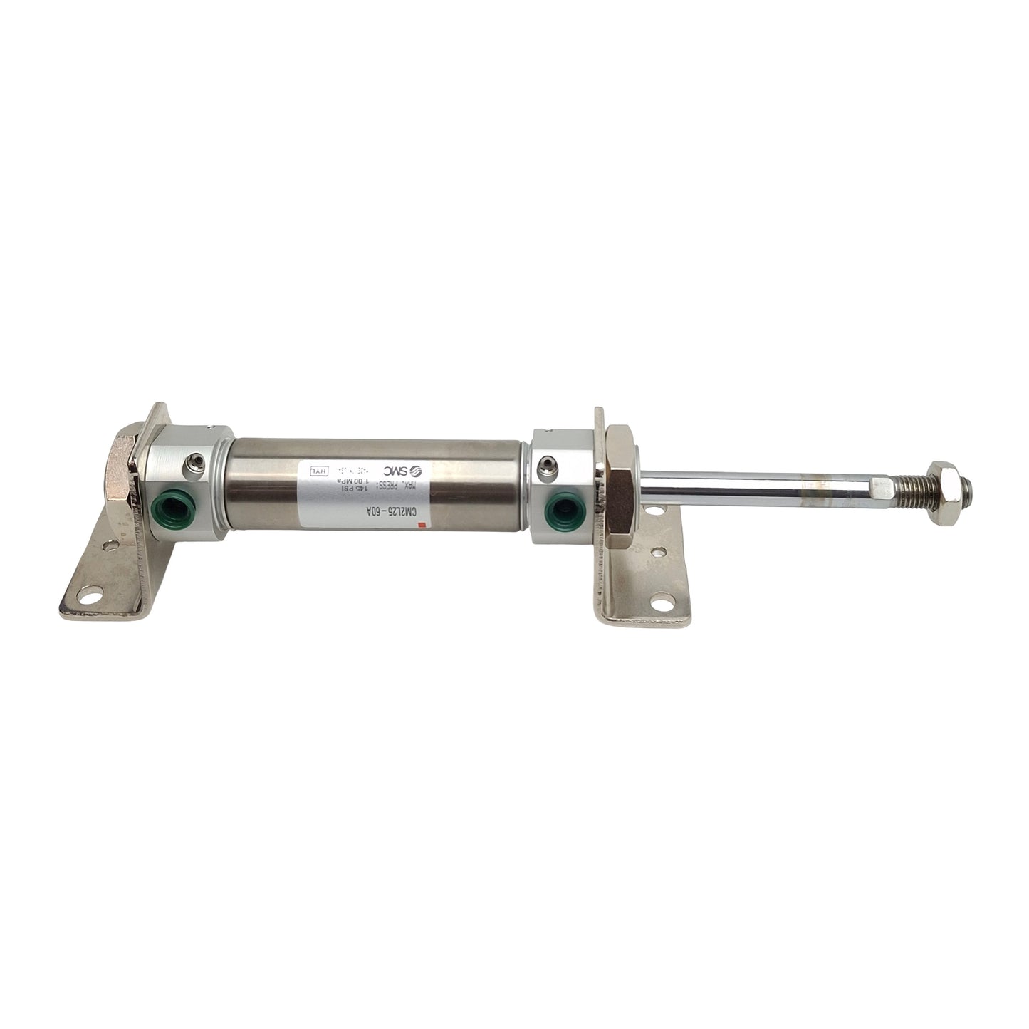 New – Open box SMC CM2L25-60A Pneumatic Cylinder, ø25mm Bore, 60mm Stroke, 145psi, Rc1/8