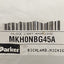New Parker MKH0NBG45A Solenoid Valve, 3-Way, 1/8in NPT, 120psi Max, 12VDC Coil
