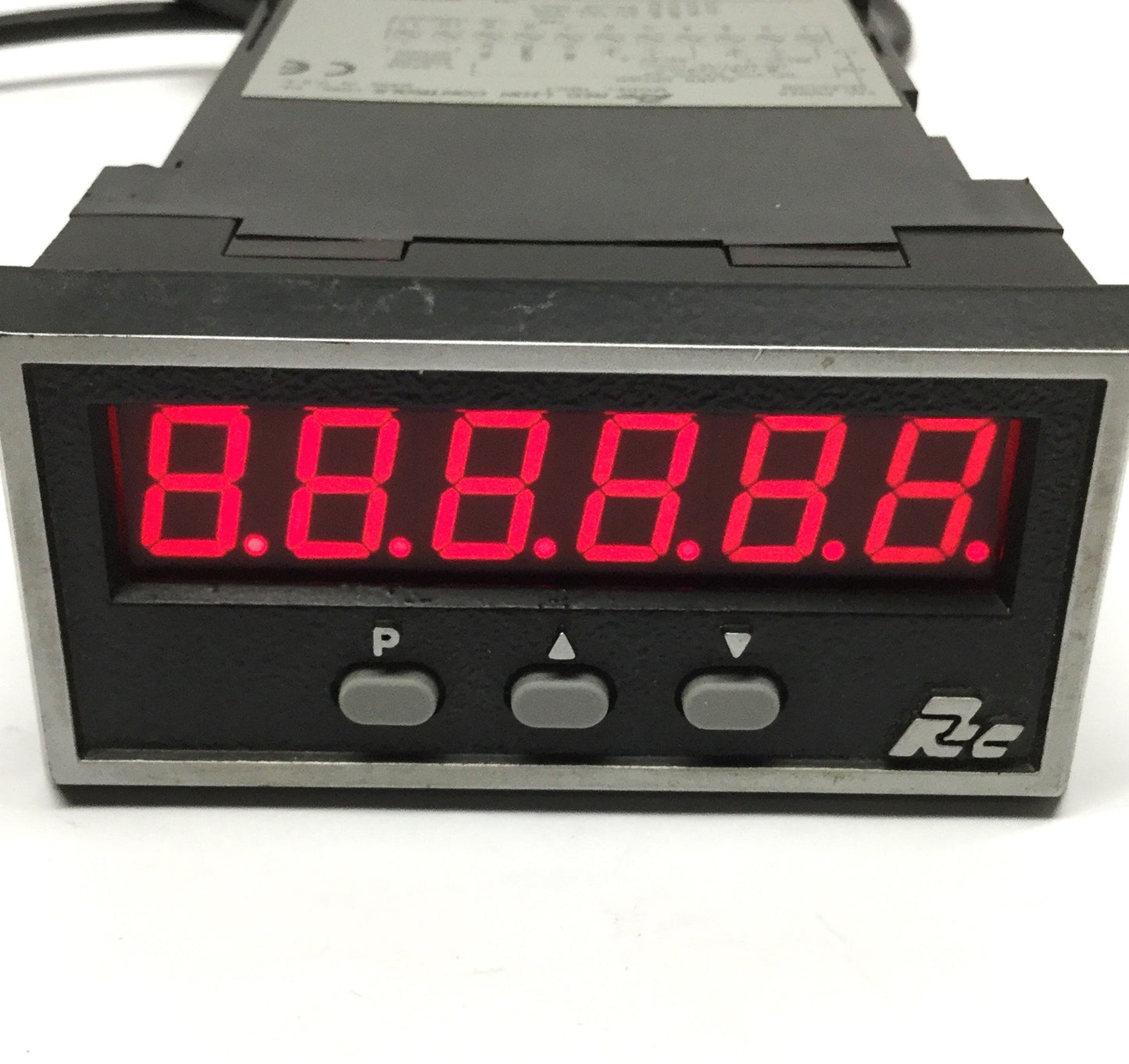 Used Red Lion IMD13167 Intelligent Digital Voltage Meter 115/230VAC, ±2 to 300VDC