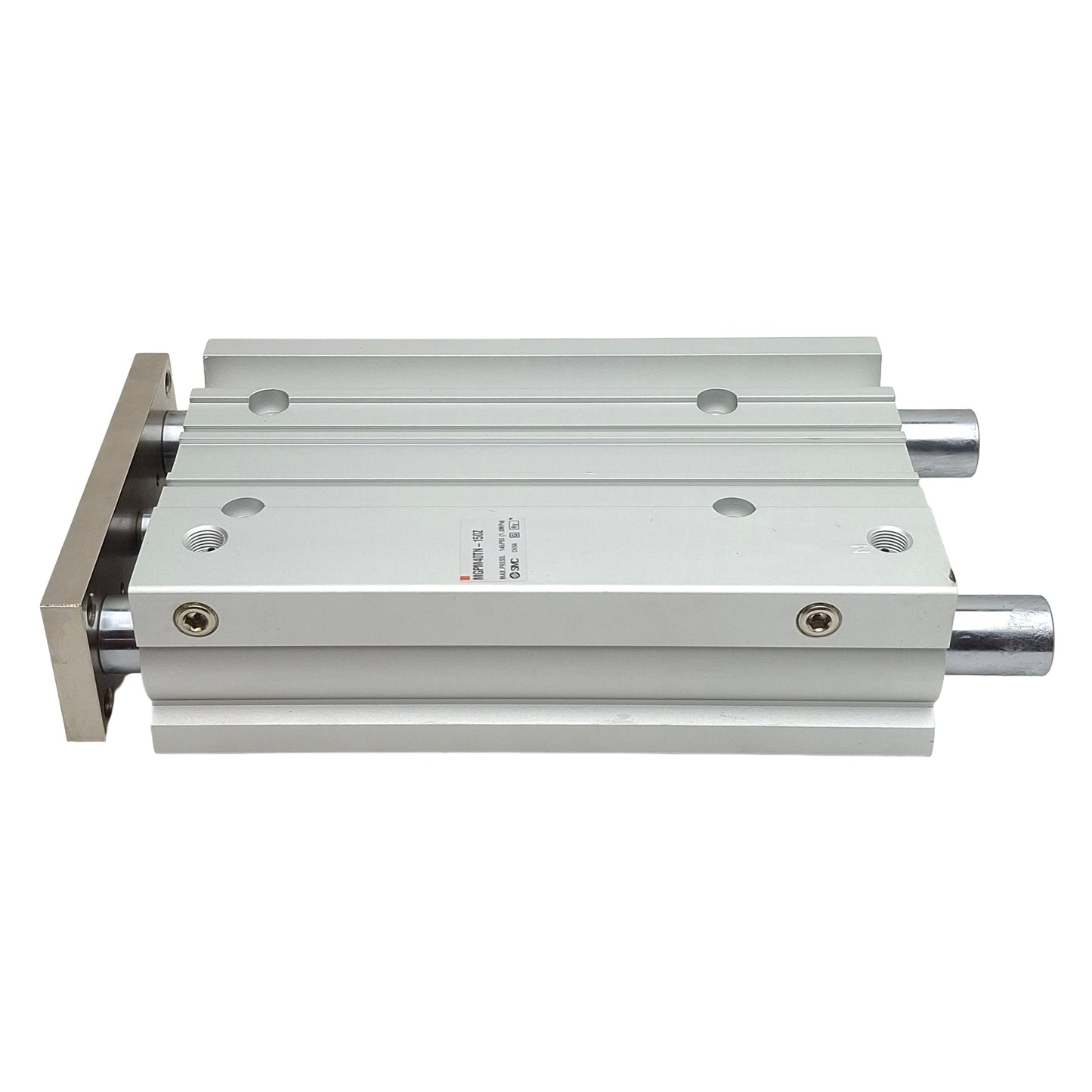 New – Open box SMC MGPM40TN-150Z Compact Guided Cylinder, ø40mm Bore, 150mm Stroke, 1/8in NPT