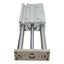 New – Open box SMC MGPM40TN-150Z Compact Guided Cylinder, ø40mm Bore, 150mm Stroke, 1/8in NPT