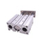 New – Open box SMC MGPM25N-50 Compact Guided Cylinder, 25mm Bore, 50mm Stroke, 1/8" NPT, 145psi