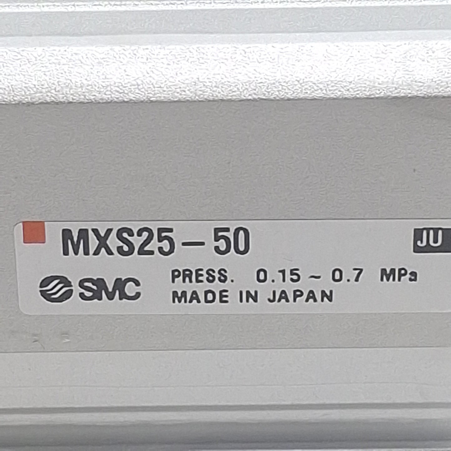 New SMC MXS25-50 Air Slide Table, ø25mm Bore, 50mm Stroke, 0.15-0.7MPa, Rc1/8
