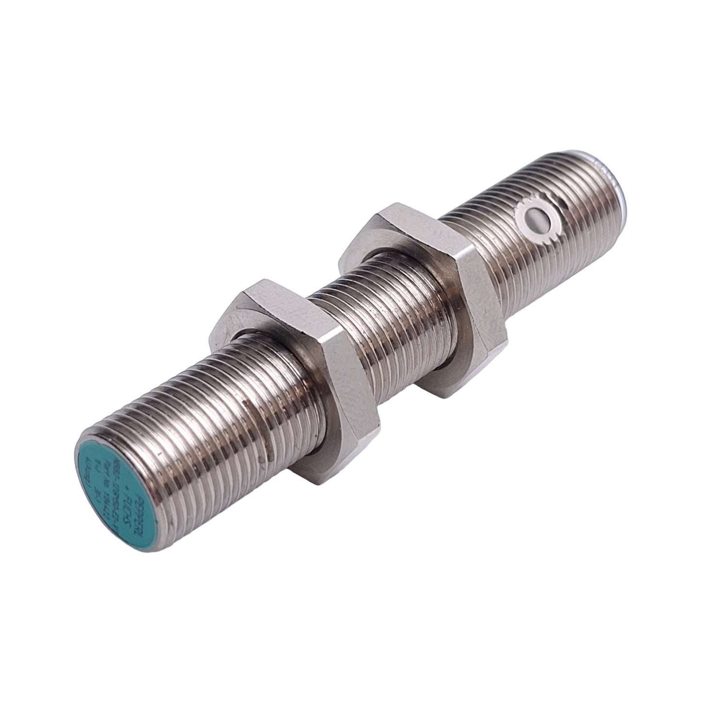Used Pepperl & Fuchs NBB2-12GM50-E2-V1 Proximity Sensor, 2mm Range, PNP NO, 6-36VDC
