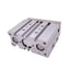 Used SMC MGPM20N-20 Compact Guide Cylinder, 20mm Bore, 20mm Stroke, 1/8in NPT, 145psi
