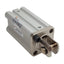 New – Open box SMC NCQ2D25-50D Pneumatic Compact Cylinder, ø25mm Bore, 50mm Stroke, 145psi, M5