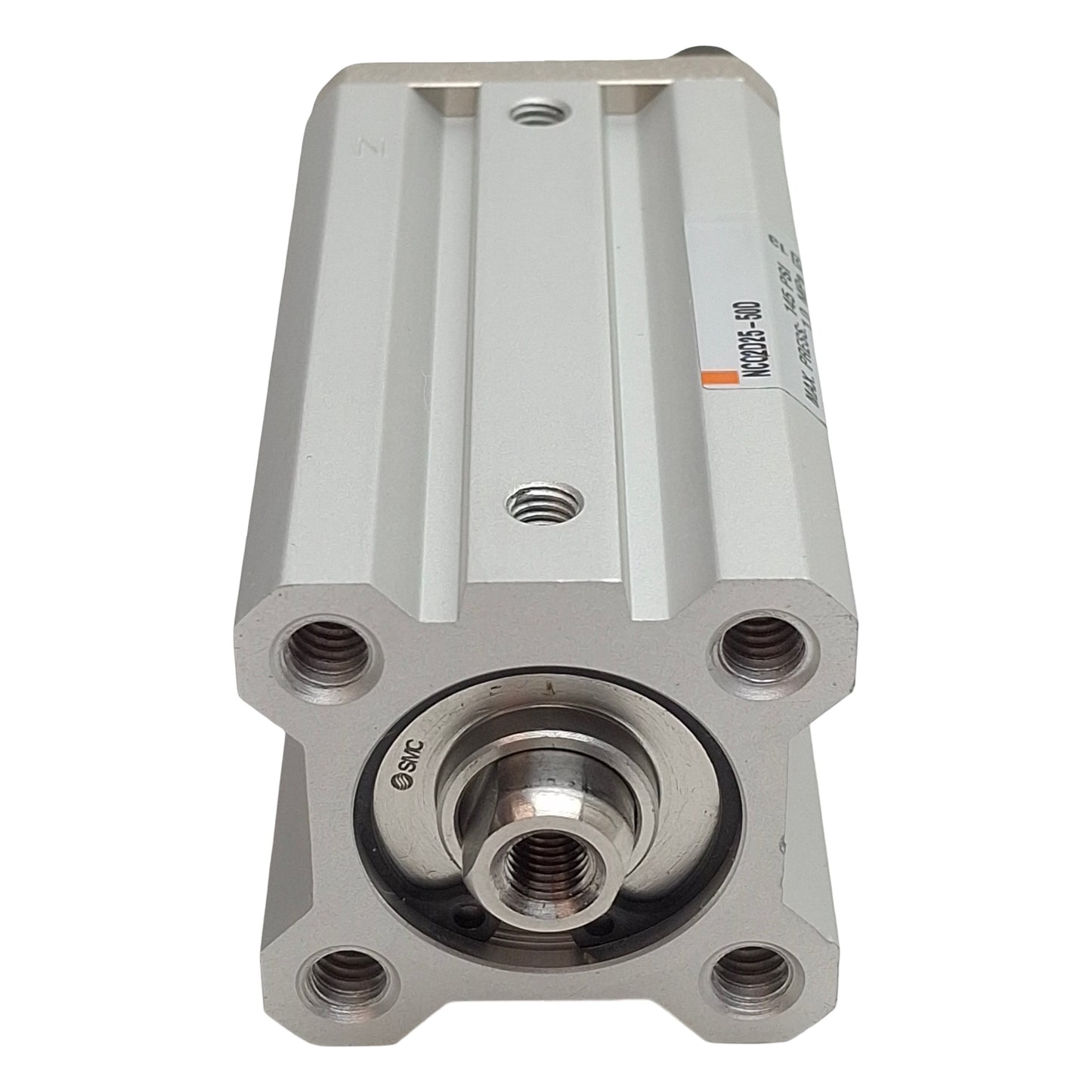 New – Open box SMC NCQ2D25-50D Pneumatic Compact Cylinder, ø25mm Bore, 50mm Stroke, 145psi, M5
