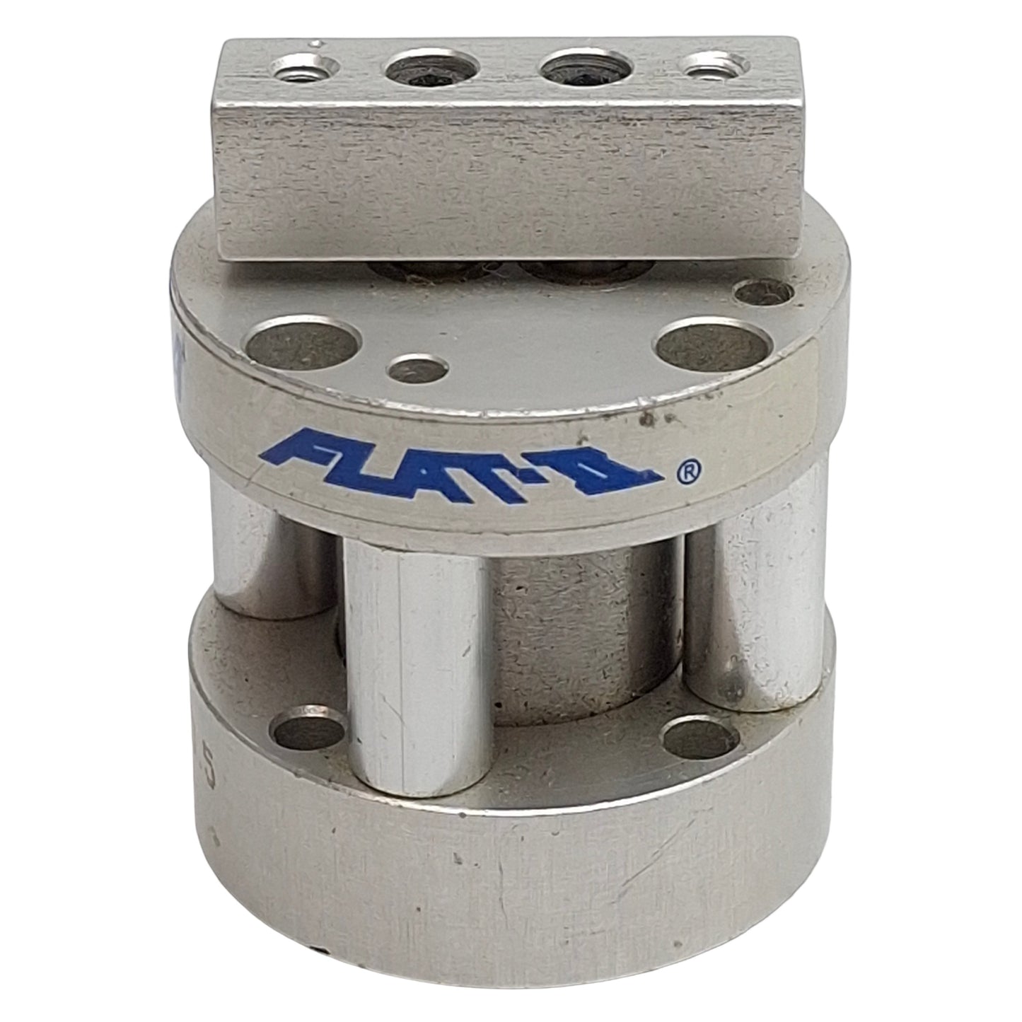 Used Bimba FT-040.5 Flat-II Pneumatic Cylinder, ø3/4in Bore, 0.5in Stroke, #10-32UNF