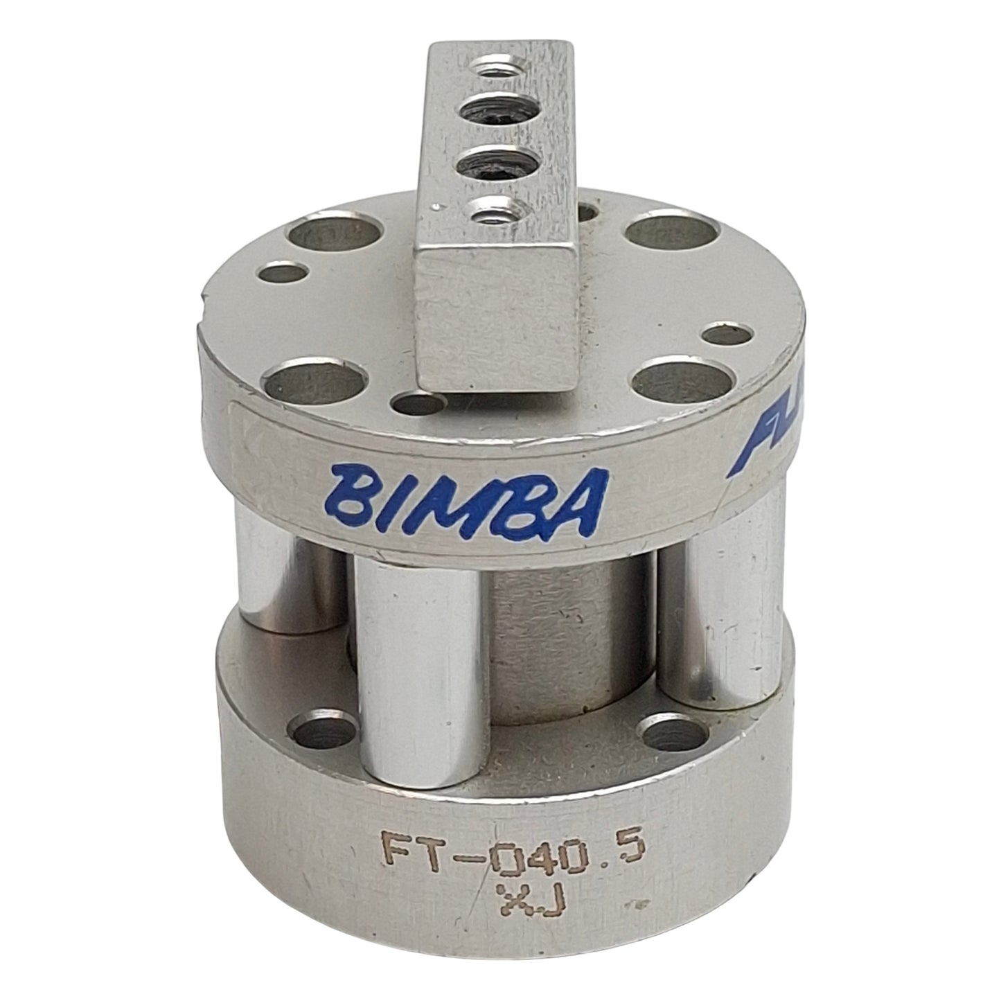 Used Bimba FT-040.5 Flat-II Pneumatic Cylinder, ø3/4in Bore, 0.5in Stroke, #10-32UNF