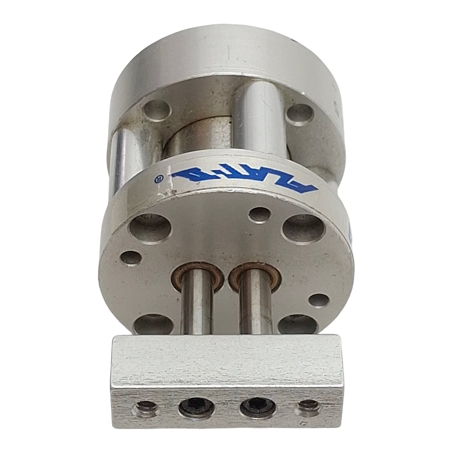 Used Bimba FT-040.5 Flat-II Pneumatic Cylinder, ø3/4in Bore, 0.5in Stroke, #10-32UNF