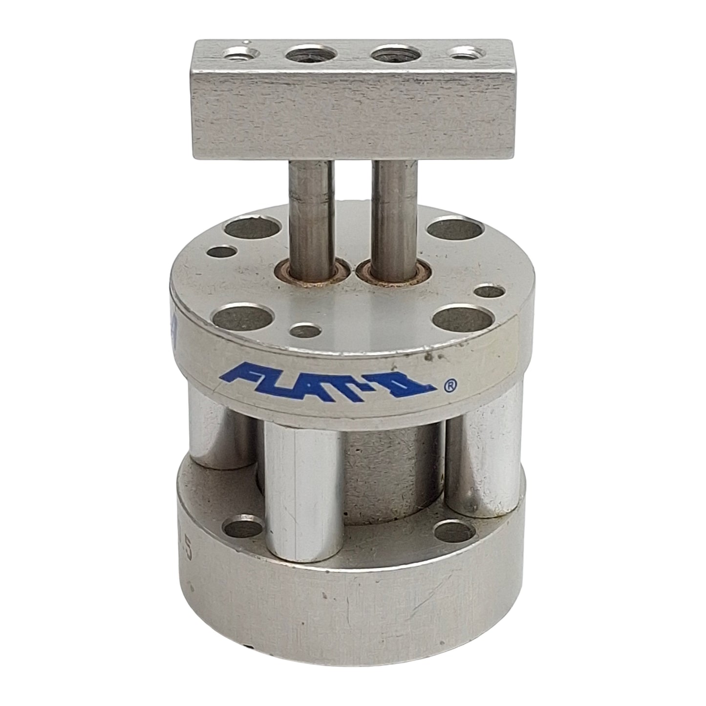 Used Bimba FT-040.5 Flat-II Pneumatic Cylinder, ø3/4in Bore, 0.5in Stroke, #10-32UNF