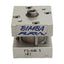 Used Bimba FS-040.5 Pneumatic Flat-1 Cylinder ø3/4" Bore, 1/2" Stroke, 200psi, #10-32