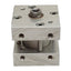 Used Bimba FS-040.5 Pneumatic Flat-1 Cylinder ø3/4" Bore, 1/2" Stroke, 200psi, #10-32
