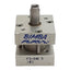 Used Bimba FS-040.5 Pneumatic Flat-1 Cylinder ø3/4" Bore, 1/2" Stroke, 200psi, #10-32