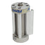 Used Bimba FO-021-M Flat-I Pneumatic Cylinder, ø9/16in Bore, 1in Stroke, #10-32UNF