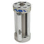 Used Bimba FO-021-M Flat-I Pneumatic Cylinder, ø9/16in Bore, 1in Stroke, #10-32UNF